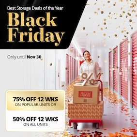 Access Storage - Nepean Merivale Promotion