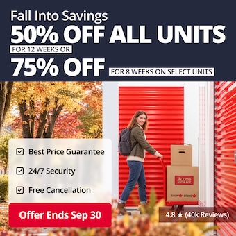 Access Storage - Nepean Merivale Promotion