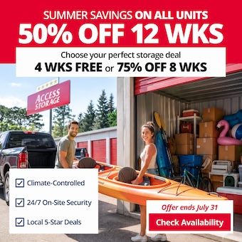 Access Storage - Nepean Merivale Promotion