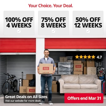 Access Storage - Nepean Merivale Promotion