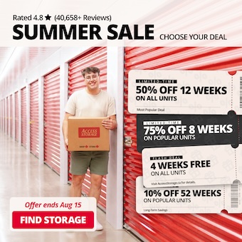 Access Storage - Nepean Merivale Promotion