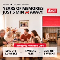 Access Storage - Nepean Merivale Promotion